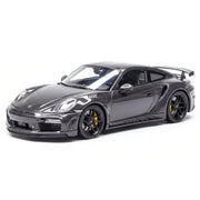 [The Laboratory] سيارة Porsche 2021 911 992 Turbo S Stinger GTR Stealth Edition مصغرة بمقياس 1:43 باللون أسود