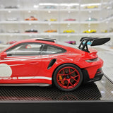 [Timothy Pierre] 1:18 Porsche 2023 911 992 GT3 RS Red Model Car Resin