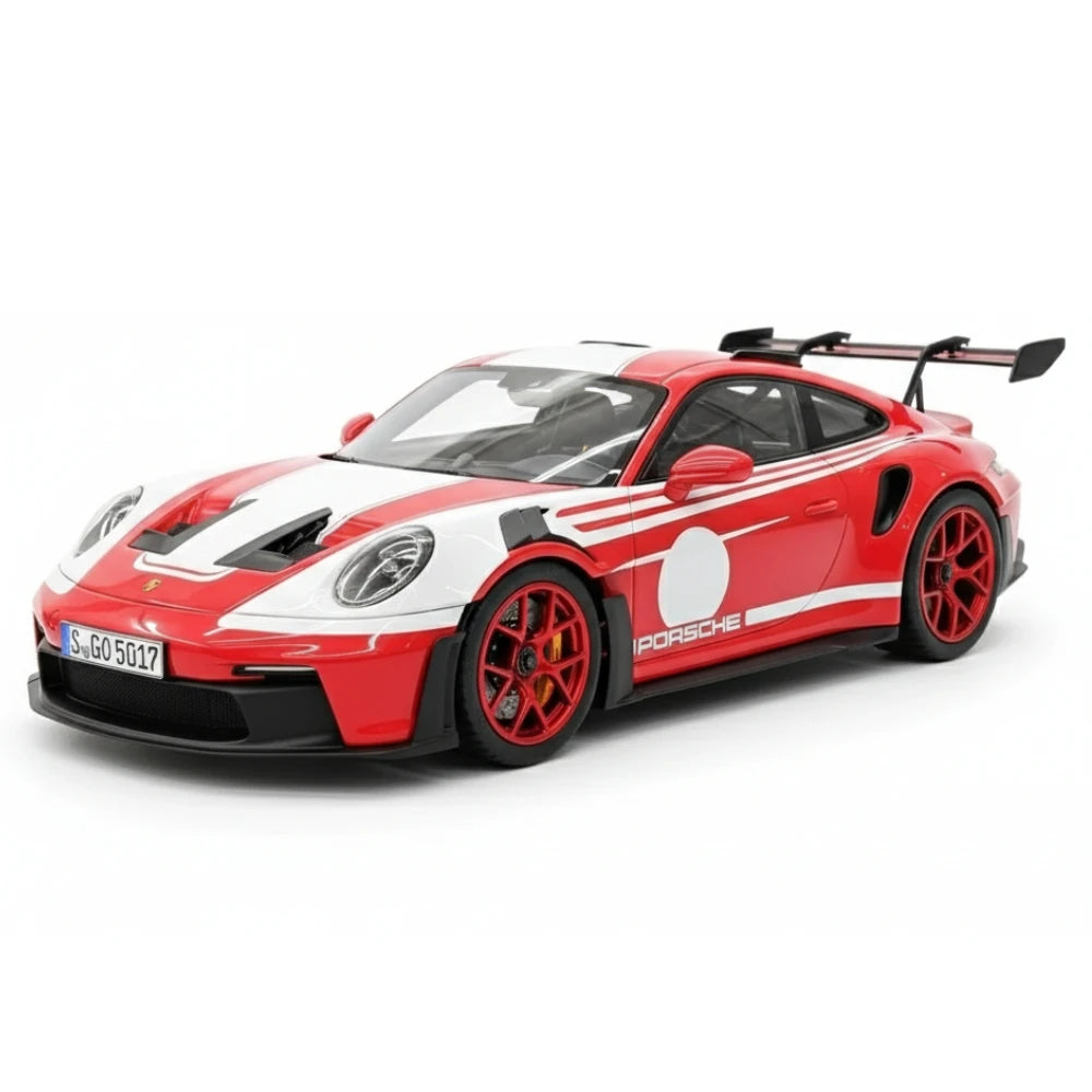 [Timothy Pierre] 1:18 Porsche 2023 911 992 GT3 RS Red Model Car Resin