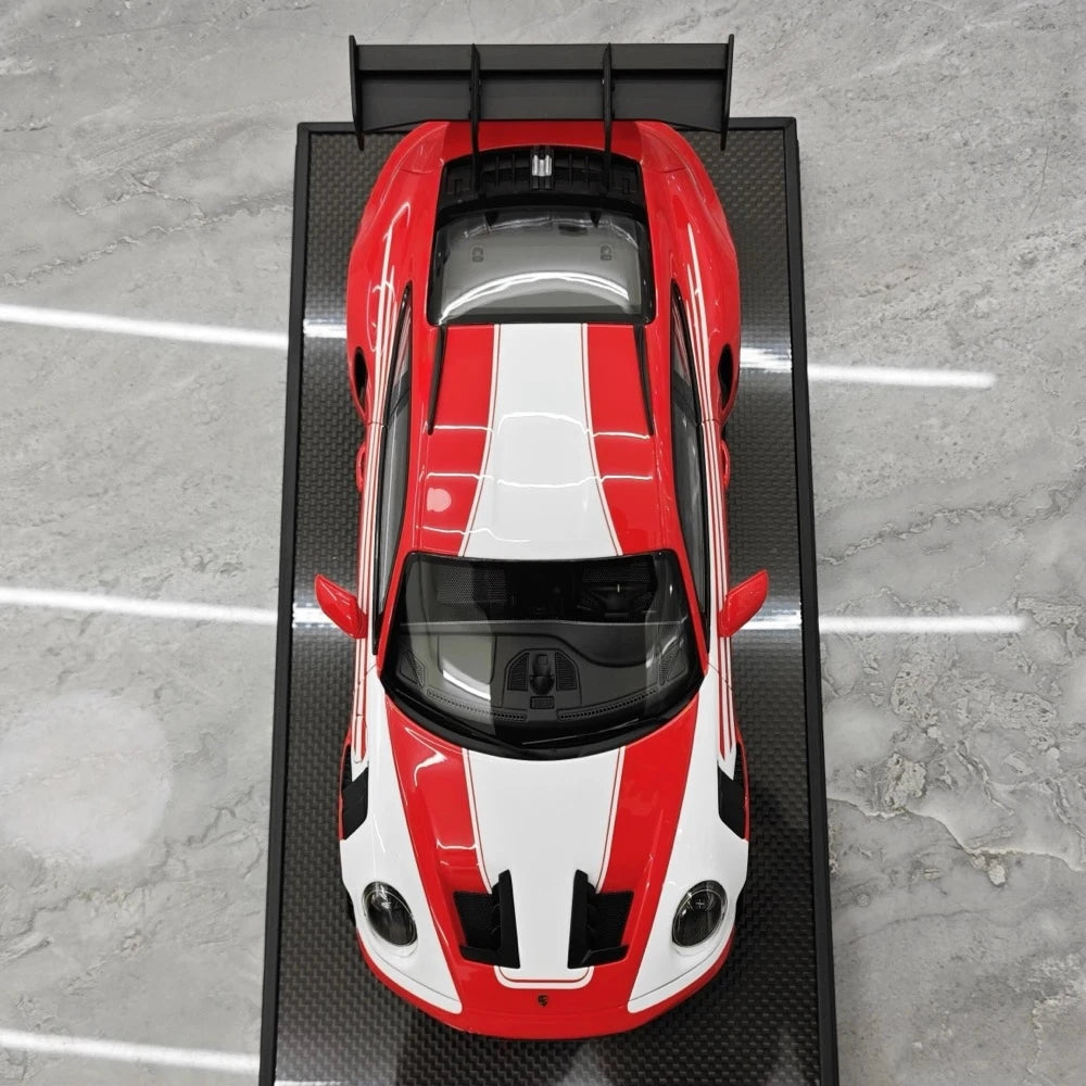 [Timothy Pierre] 1:18 Porsche 2023 911 992 GT3 RS Red Model Car Resin