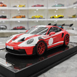[Timothy Pierre] 1:18 Porsche 2023 911 992 GT3 RS Red Model Car Resin