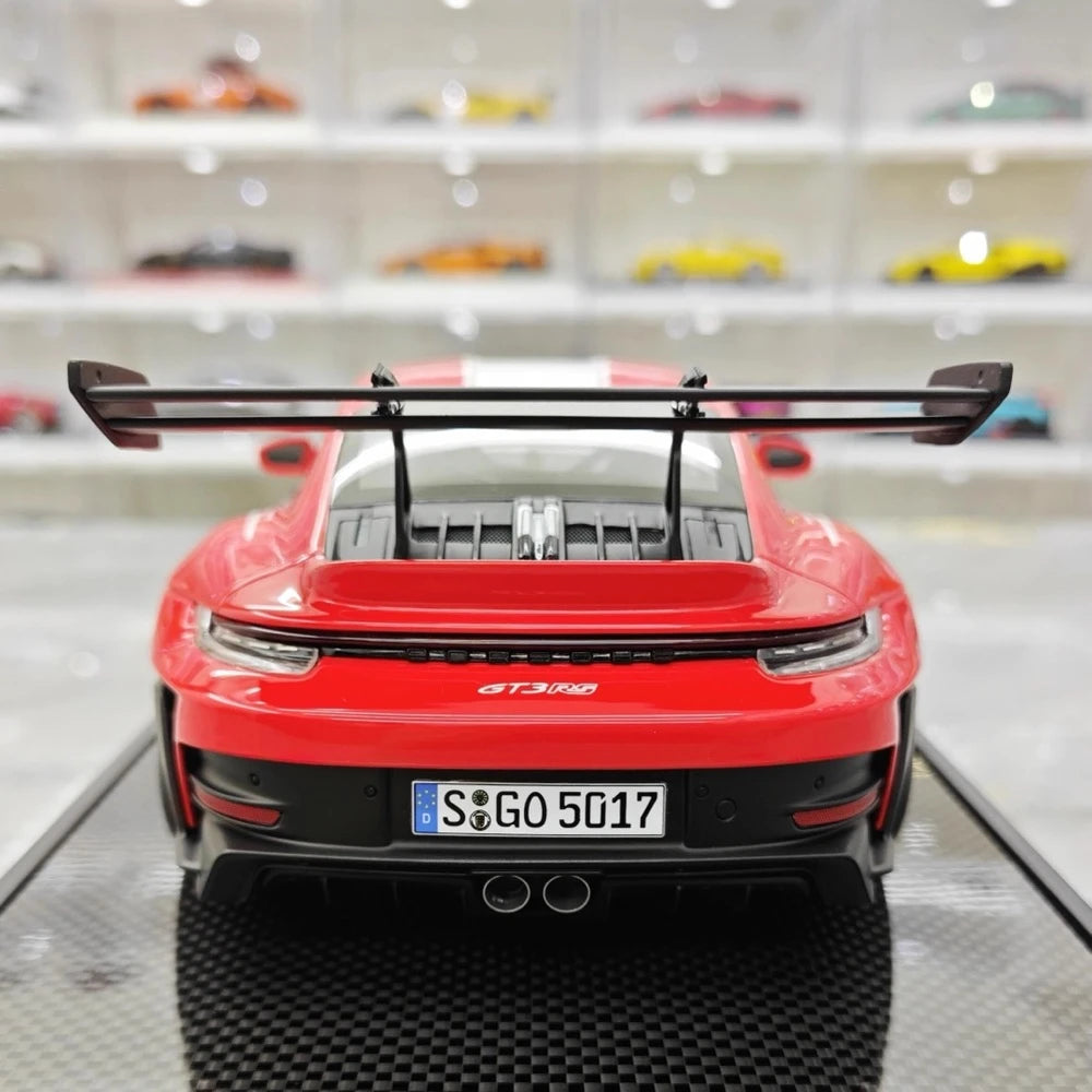 [Timothy Pierre] 1:18 Porsche 2023 911 992 GT3 RS Red Model Car Resin