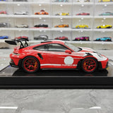 [Timothy Pierre] 1:18 Porsche 2023 911 992 GT3 RS Red Model Car Resin