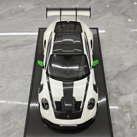 [Timothy Pierre] 1:18 Porsche 2023 911 992 GT3 RS White Model Car Resin