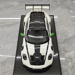 [Timothy Pierre] 1:18 Porsche 2023 911 992 GT3 RS White Model Car Resin