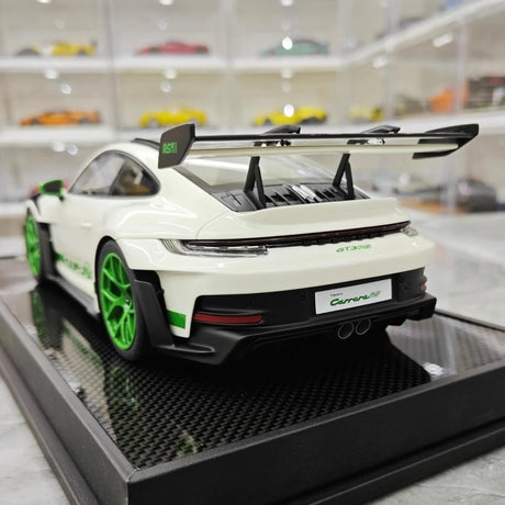 [Timothy Pierre] 1:18 Porsche 2023 911 992 GT3 RS White Model Car Resin