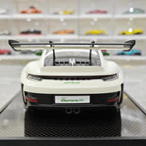 [Timothy Pierre] 1:18 Porsche 2023 911 992 GT3 RS ホワイト モデルカー レジン