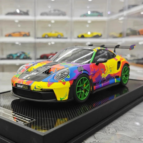 [Timothy Pierre] 1:18 Porsche 2024 911 992.1 GT3 RS WRAPSIGN Model Car Resin