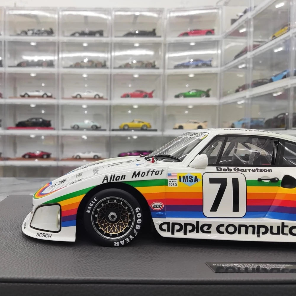 [Top Marques] 1:18 Porsche 1980 935 K3 Apple Model Car Resin