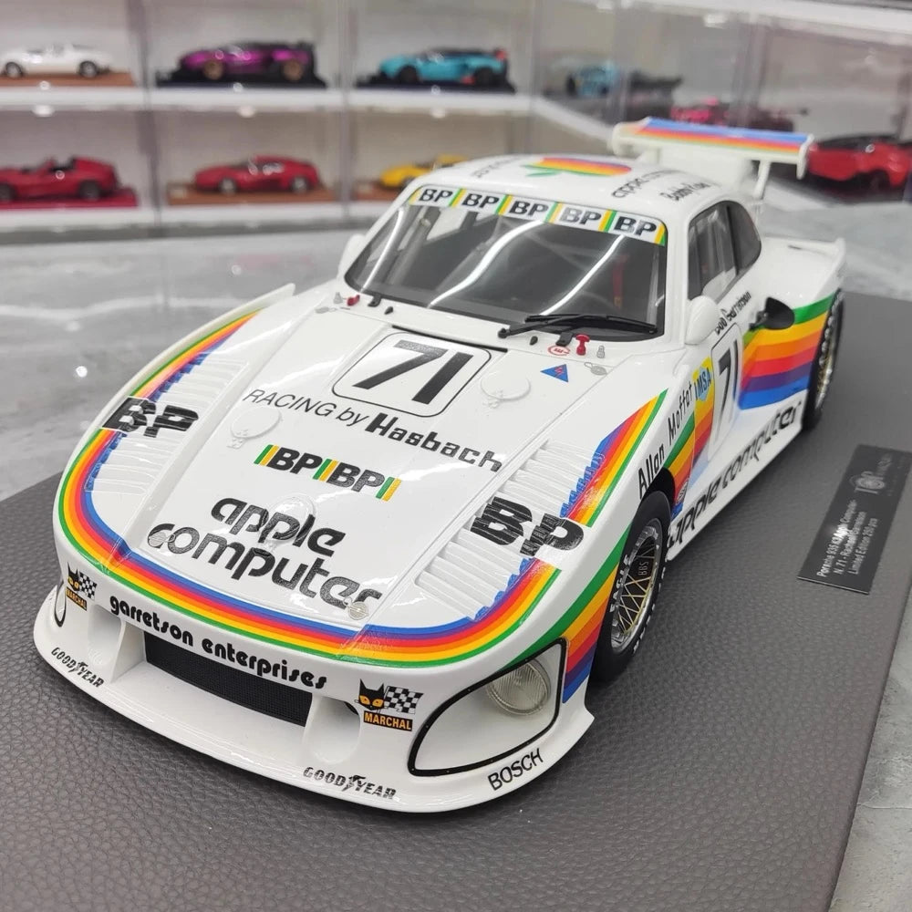 [Top Marques] 1:18 Porsche 1980 935 K3 Apple Model Car Resin