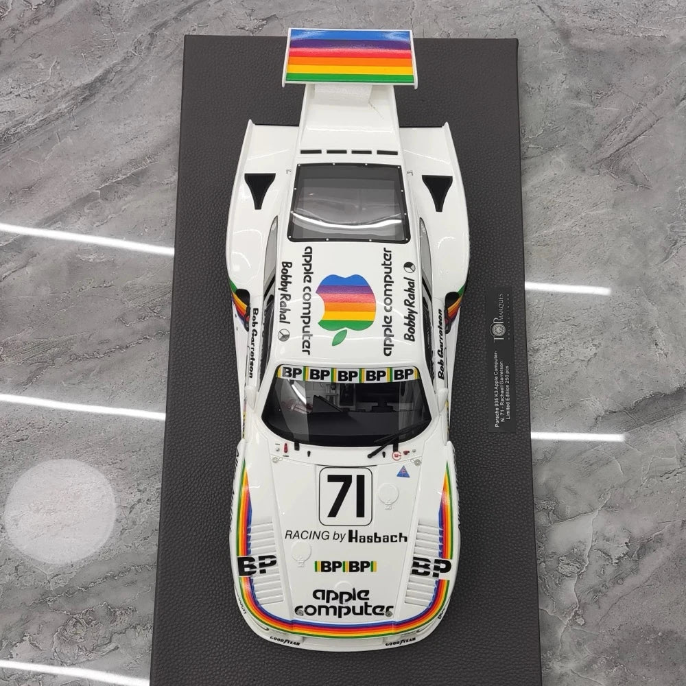 [Top Marques] 1:18 Porsche 1980 935 K3 Apple Model Car Resin