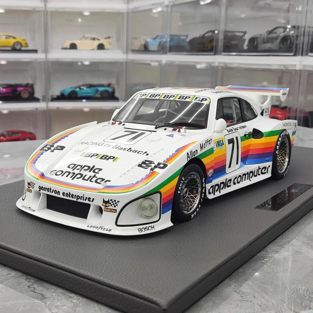 [Top Marques] 1:18 Porsche 1980 935 K3 Apple Model Car Resin