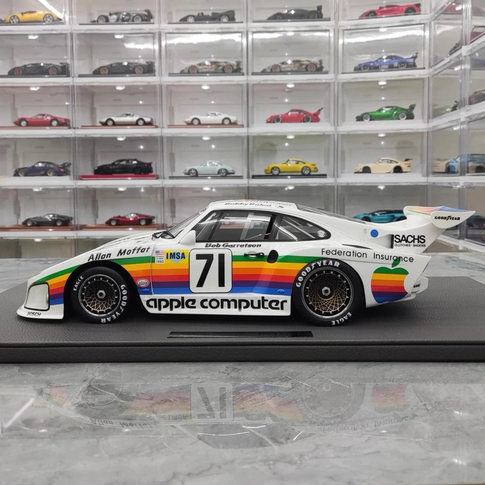 [Top Marques] 1:18 Porsche 1980 935 K3 Apple Model Car Resin