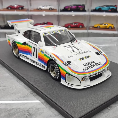[Top Marques] 1:18 Porsche 1980 935 K3 Apple Model Car Resin