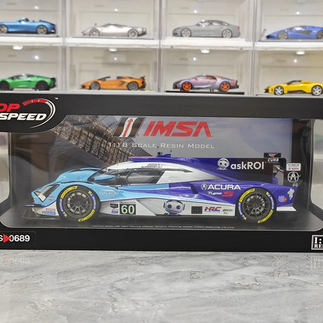 1:18 Acura 2025 ARX-06 #60 Meyer Shank Racing Sebring 12h model car by Top Speed - view 12