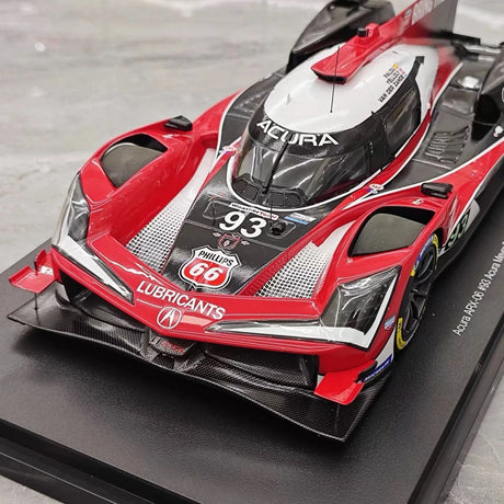[Top Speed] 1:18 Acura 2025 ARX-06 93 Acura Meyer Shank Racing 2025 IMSA Sebring 12 Hrs Model Car Resin