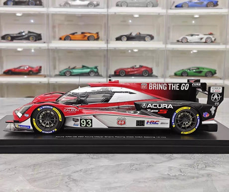 [Top Speed] 1:18 Acura 2025 ARX-06 93 Acura Meyer Shank Racing 2025 IMSA Sebring 12 Hrs Model Car Resin