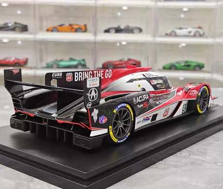 [Top Speed] 1:18 Acura 2025 ARX-06 93 Acura Meyer Shank Racing 2025 IMSA Sebring 12 Hrs Model Car Resin