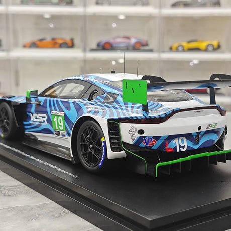 Aston Martin 2025 Vantage GT3 Evo Van der Steur Racing IMSA #19 1:18 Resin-Sammlermodell von Top Speed – Ansicht 6