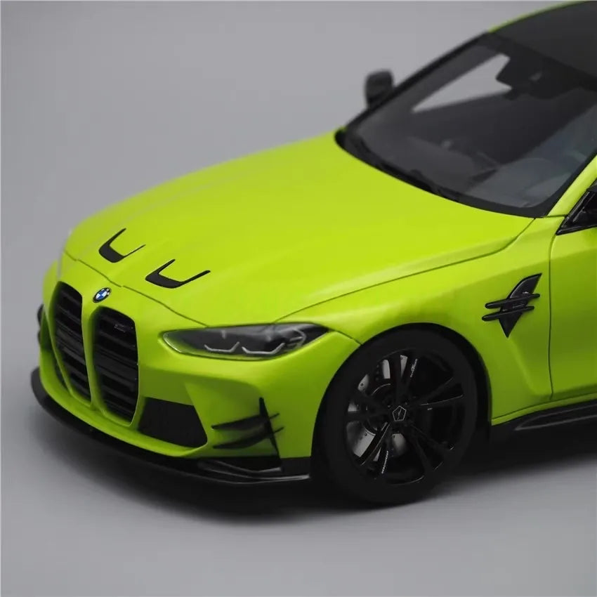 [Top Speed] 1:18 BMW 2022 M3 G80 AC Schnitzer Model Car Resin