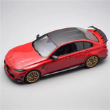 [Top Speed] 1:18 BMW 2023 M3 G80 Red Model Car Resin