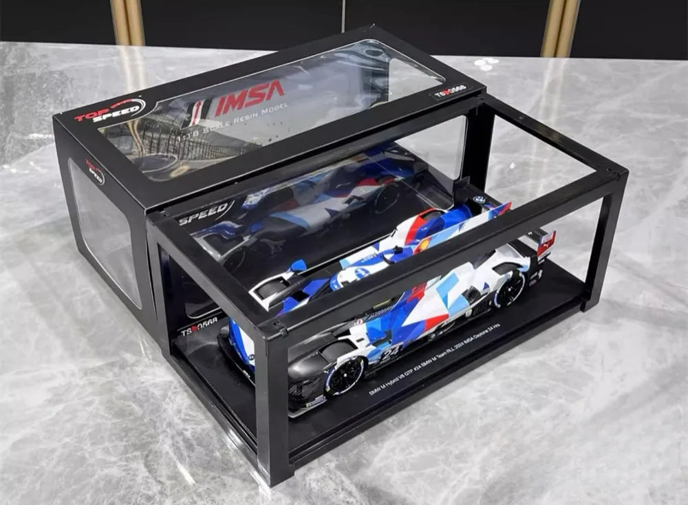 [Top Speed] 1:18 BMW 2023 M Hybrid V8 GTP IMSA Daytona 24 Hour Model Car Resin