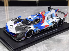 [Top Speed] 1:18 BMW 2023 M Hybrid V8 GTP IMSA Daytona 24 Hour Model Car Resin