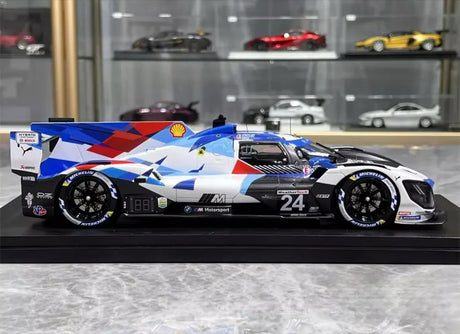 [Top Speed] 1:18 BMW 2023 M Hybrid V8 GTP IMSA Daytona 24 Hour Model Car Resin