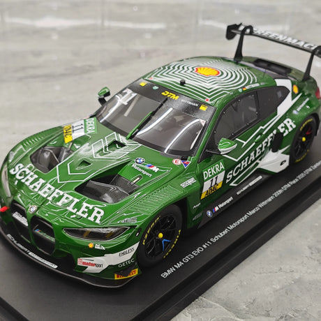 BMW 2025 M4 GT3 EVO Schubert Motorsport #11 1:18 DTM Zandvoort Sammlermodell von Top Speed – Ansicht 4