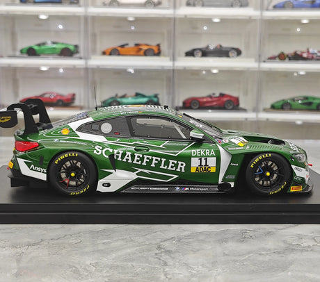 BMW 2025 M4 GT3 EVO Schubert Motorsport #11 1:18 DTM Zandvoort-Harz-Sammlermodell von Top Speed – Ansicht 9