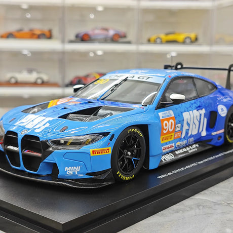 BMW 2025 M4 GT3 EVO #90 1:18 Sammlermodell aus Harz von Top Speed – siehe 3