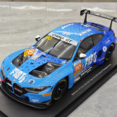 BMW 2025 M4 GT3 EVO #90 1:18 Sammelmodell aus Harz von Top Speed – siehe 4