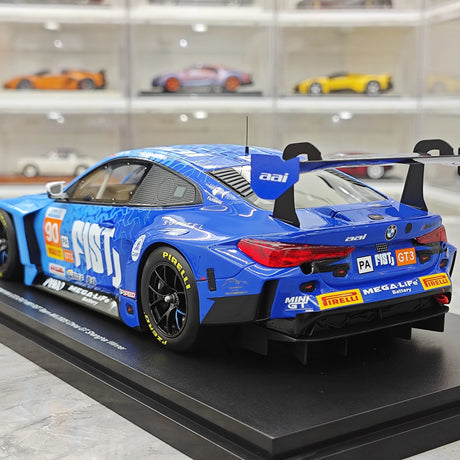 BMW 2025 M4 GT3 EVO #90 1:18 Sammlermodell aus Harz von Top Speed – Ansicht 6