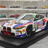 BMW 2025 M4 GT3 EVO Turner Motorsport #96 1:18 IMSA Daytona 24 Hrs Sammlermodell aus Harz von Top Speed – Ansicht 3