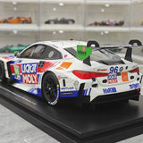 BMW 2025 M4 GT3 EVO Turner Motorsport #96 1:18 IMSA Daytona 24 Hrs Sammelmodell aus Harz von Top Speed – Ansicht 6