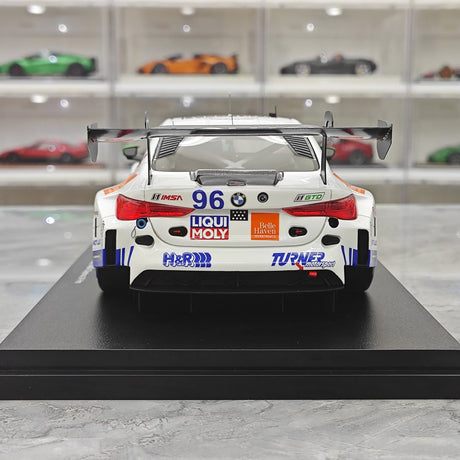 BMW 2025 M4 GT3 EVO Turner Motorsport #96 1:18 IMSA Daytona 24 Hrs Sammlermodell aus Resin von Top Speed – Ansicht 7
