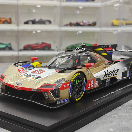 Cadillac 2025 V-Series.R Cadillac Hertz Team JOTA #12 1:18 24h Le Mans Resin-Sammlermodell von Top Speed – siehe 3