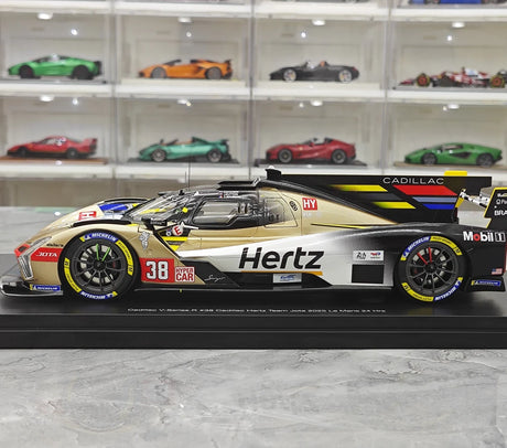 Cadillac 2025 V-Series.R Cadillac Hertz Team JOTA #38 1:18 24h Le Mans Resin-Sammlermodell von Top Speed – siehe 5