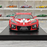 1:18 Chevrolet 2025 Corvette Z06 GT3.R #13 AWA Racing Le Mans 24h model car by Top Speed - view 1