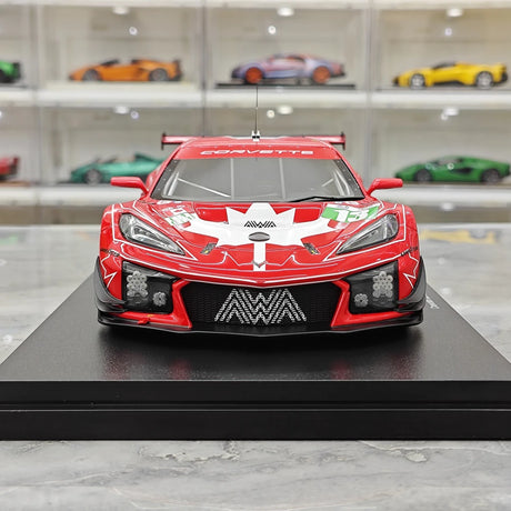 1:18 Chevrolet 2025 Corvette Z06 GT3.R #13 AWA Racing Le Mans 24h model car by Top Speed - view 1