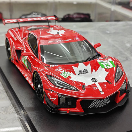 1:18 Chevrolet 2025 Corvette Z06 GT3.R #13 AWA Racing Le Mans 24h model car by Top Speed - view 10