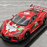 1:18 Chevrolet 2025 Corvette Z06 GT3.R #13 AWA Racing Le Mans 24h model car by Top Speed - view 4