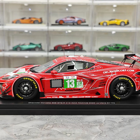 1:18 Chevrolet 2025 Corvette Z06 GT3.R #13 AWA Racing Le Mans 24h model car by Top Speed - view 5