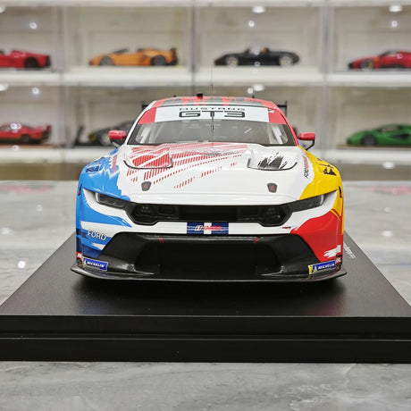 Ford 2024 Mustang GT3 Ford Multimatic Motorsports #64 1:18 Sammlermodell aus Harz von Top Speed – Ansicht 1
