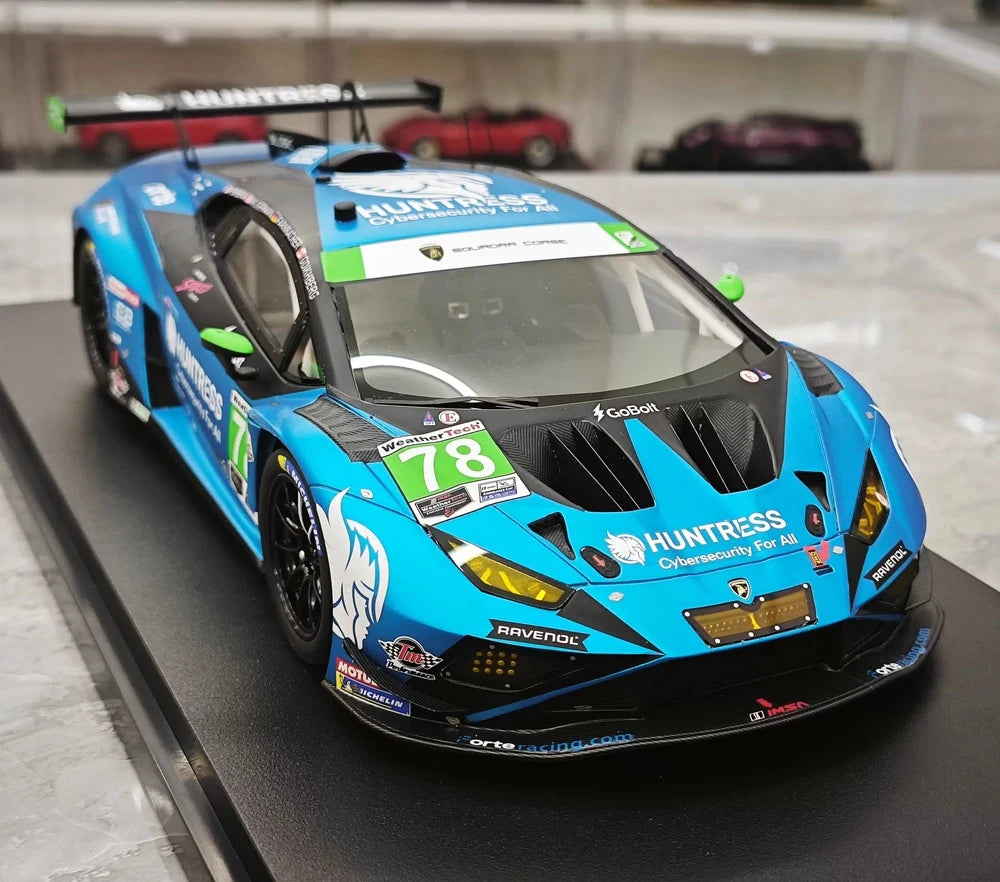 [Top Speed] 1:18 Lamborghini 2023 Huracan GT3 EVO2 Model Car Resin