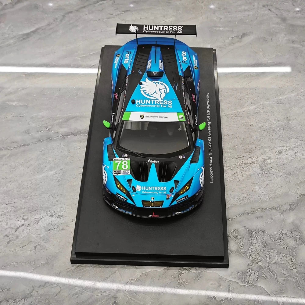 [Top Speed] 1:18 Lamborghini 2023 Huracan GT3 EVO2 Model Car Resin
