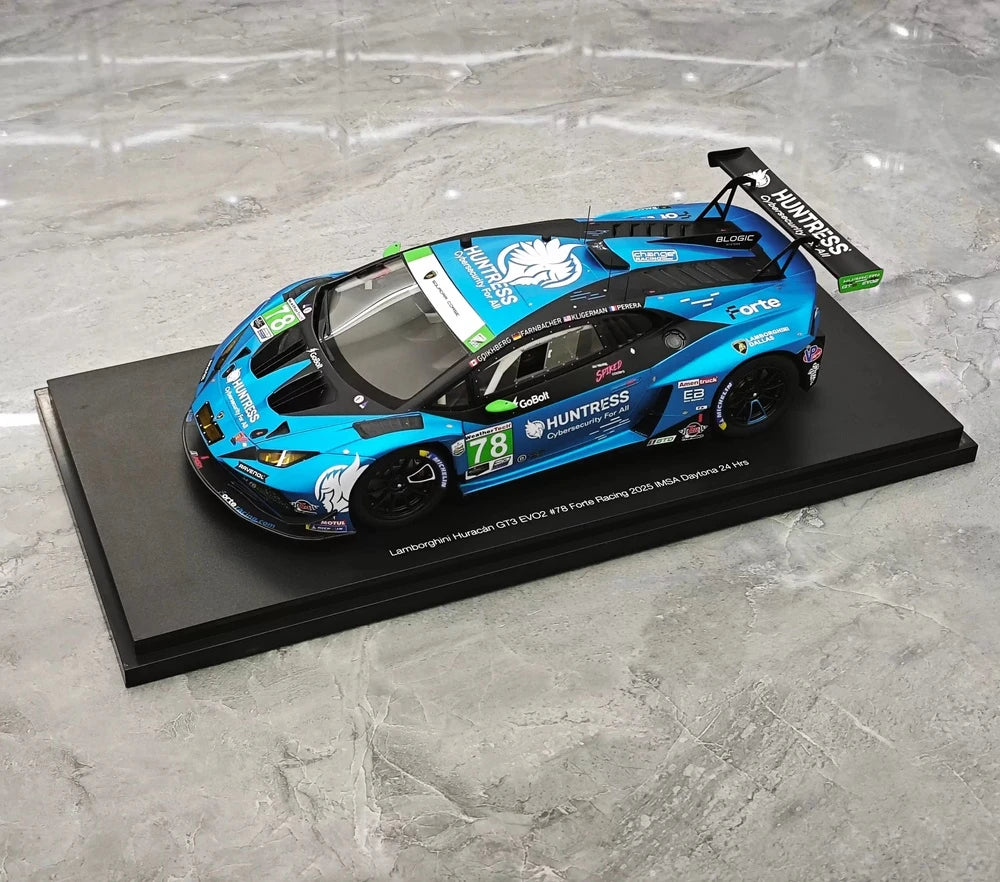 [Top Speed] 1:18 Lamborghini 2023 Huracan GT3 EVO2 Model Car Resin