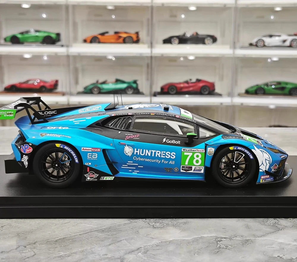 [Top Speed] 1:18 Lamborghini 2023 Huracan GT3 EVO2 Model Car Resin