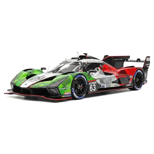 [Top Speed] 1:18 Lamborghini 2025 SC63 63 Automobill Squadra Corse IMSA DAYTONA 24 Hrs Model Car Resin