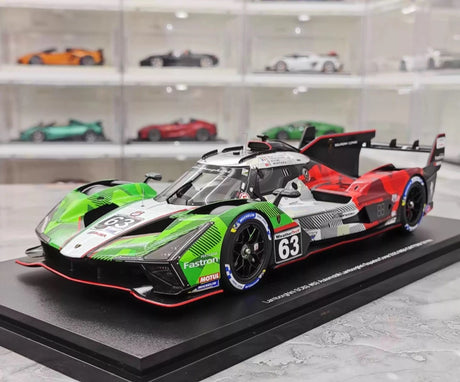 [Top Speed] 1:18 Lamborghini 2025 SC63 63 Automobill Squadra Corse IMSA DAYTONA 24 Hrs Model Car Resin